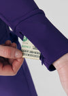 Grape - Landau Forward Women's 1 Pocket Long Sleeve Crew Neck Underscrub Tee for Nursing