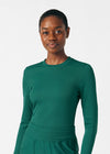 Hunter - Landau Forward Women's 1 Pocket Long Sleeve Crew Neck Underscrub Tee for Nursing