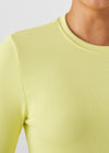 Illuminate - Landau Forward Women's 1 Pocket Long Sleeve Crew Neck Underscrub Tee for Nursing