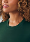 Mountain View - Landau Forward Women's 1 Pocket Long Sleeve Crew Neck Underscrub Tee for Nursing