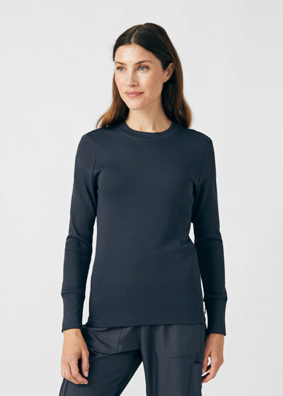 Forward Women's 1 Pocket Long Sleeve Crew Neck Underscrub Tee