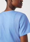 Ceil - Landau ProFlex Women's 3 Pocket V-Neck Rib-Knit Scrub Top for Nursing
