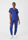 Galaxy - Landau ProFlex Women's 3 Pocket V-Neck Rib-Knit Scrub Top for Nursing