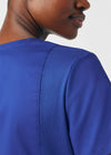 Galaxy - Landau ProFlex Women's 3 Pocket V-Neck Rib-Knit Scrub Top for Nursing