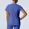 Ceil - Landau ProFlex Women's 2 Pocket V-Neck Rib-Knit Scrub Top for Nursing
