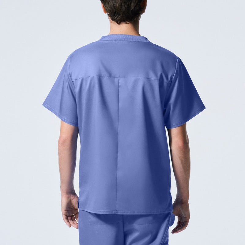 Ceil - Landau ProFlex Men's 2 Pocket V-Neck Scrub Top for Nursing