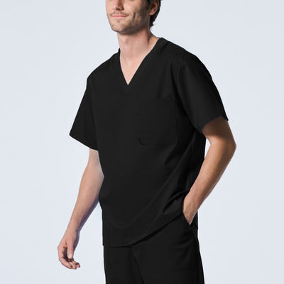 Men's 2 Pocket V-Neck Scrub Top