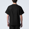 Black - Landau ProFlex Men's 2 Pocket V-Neck Scrub Top for Nursing