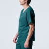 Caribbean - Landau ProFlex Men's 2 Pocket V-Neck Scrub Top for Nursing