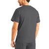 Steel - Landau ProFlex Men's 2 Pocket V-Neck Scrub Top for Nursing