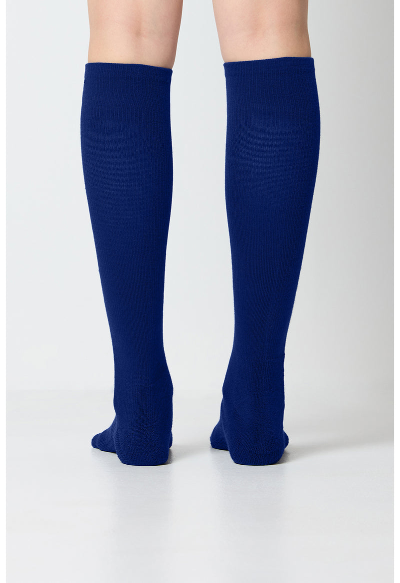 Navy - Knee High 15-20 mmHg Compression Socks (Back)