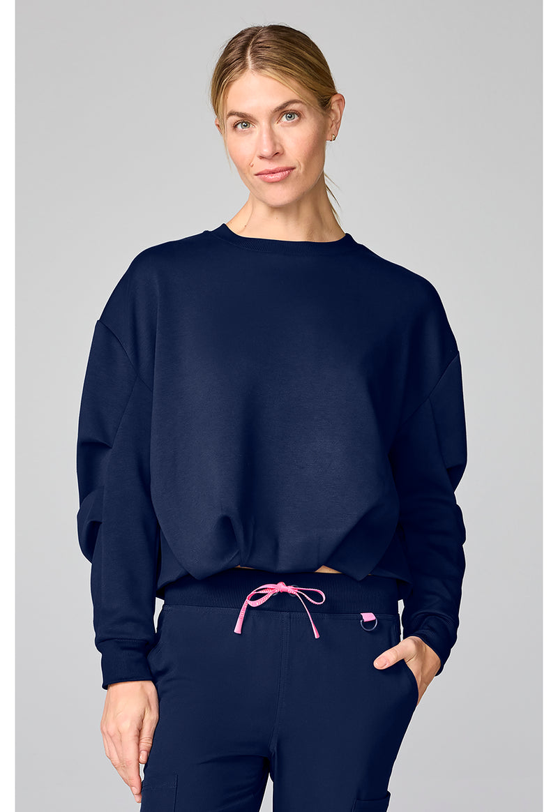 Navy - Bubble Pullover