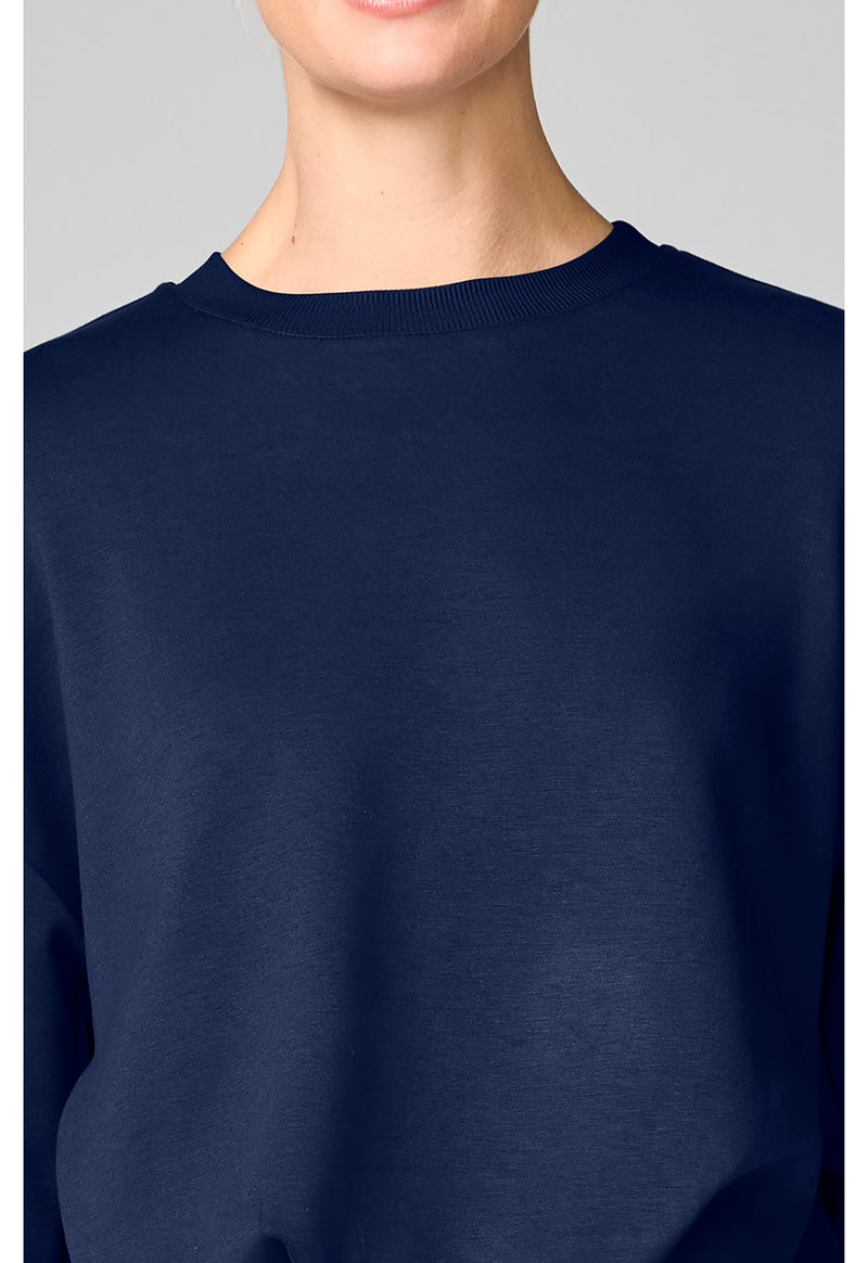 Navy - Bubble Pullover (View 2)