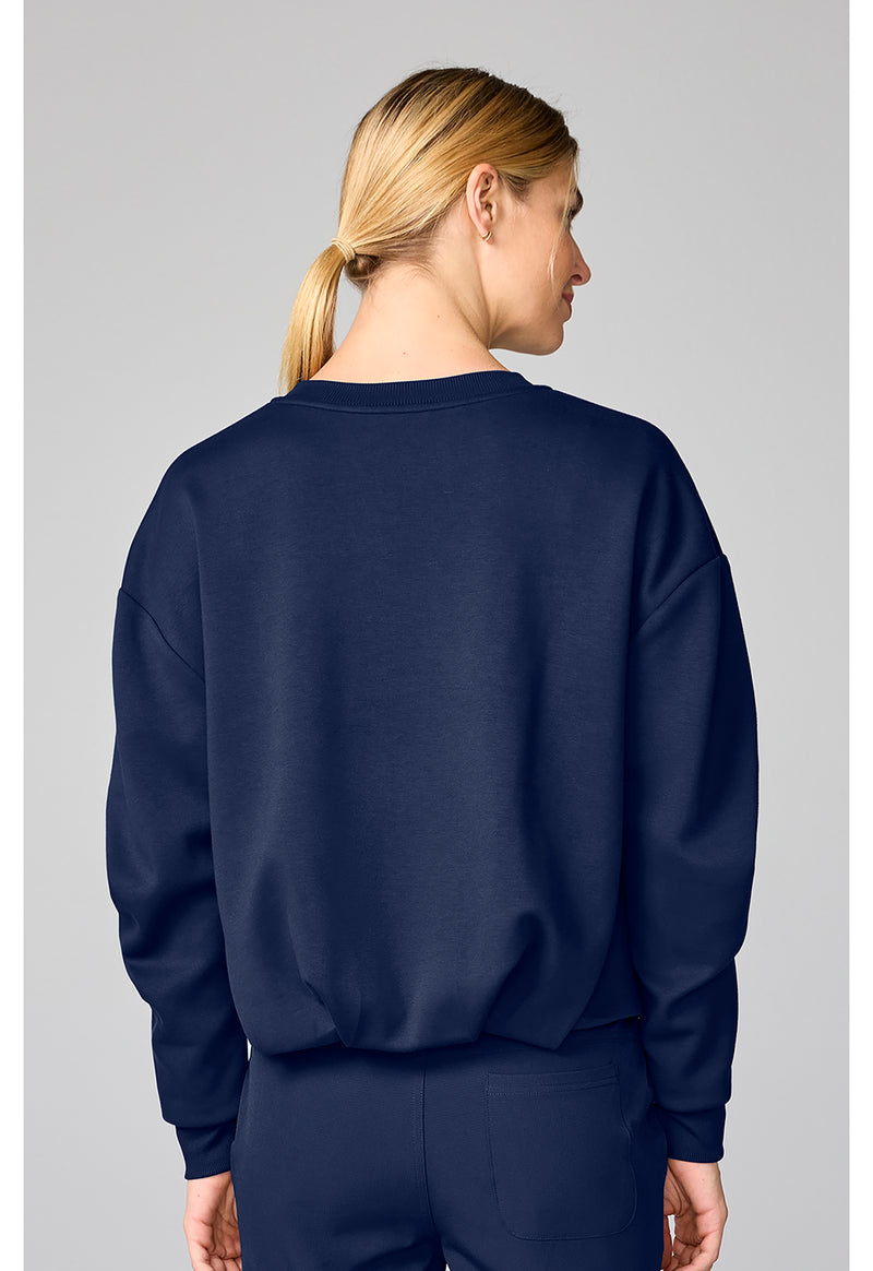Navy - Bubble Pullover (Back)