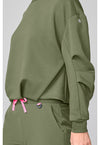 Olive - Bubble Pullover (View 3)