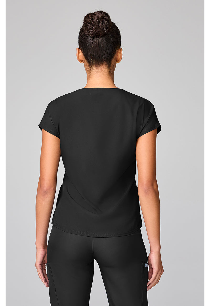 Black - Dolman Sleeve Top (Back)