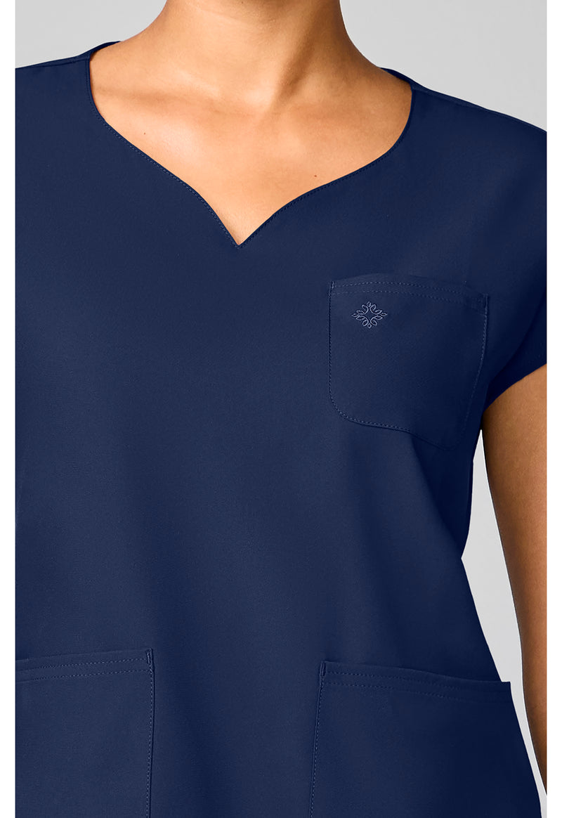 Navy - Dolman Sleeve Top (View 2)