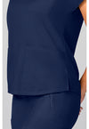 Navy - Dolman Sleeve Top (View 3)