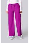 Back to the Fuschia - Med Couture Insight Women Scrub Pants - Front View