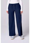 Navy - Med Couture Insight Women Scrub Pants - Front View