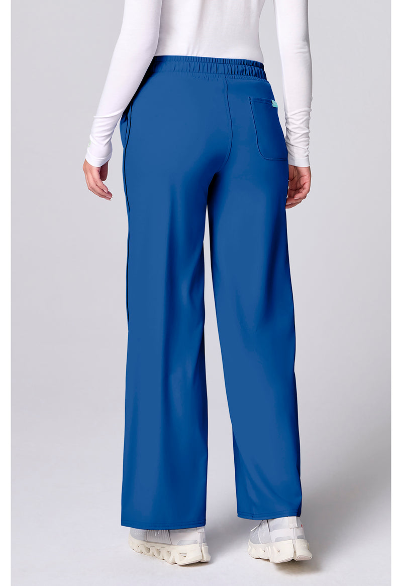 Royal - Med Couture Insight Women Scrub Pants - Back View
