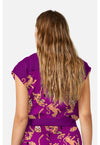 Into the Wild - Printed Dolman Top (Back)