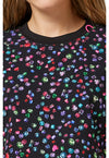 SPARKLING JEWELS - Printed Dolman Top (View 2)