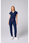 Navy - Women's One Pocket Bodysuit (View 2)