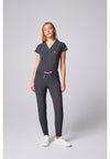 Pewter - Women's One Pocket Bodysuit (View 2)