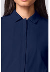 Navy - Dolman Wide Leg Jumpsuit (View 4)