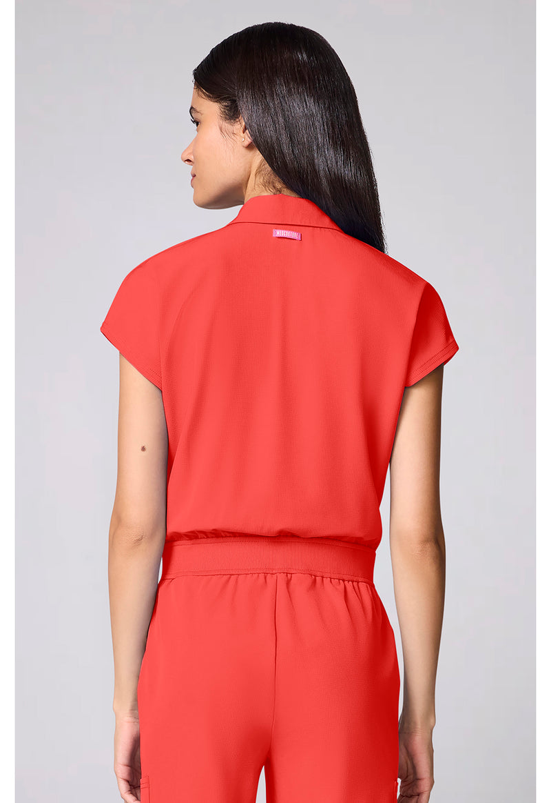 One In A Melon - Dolman Wide Leg Jumpsuit (Back)