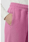 Pink Power Heather - Drawstring Wide Leg Pant (View 2)