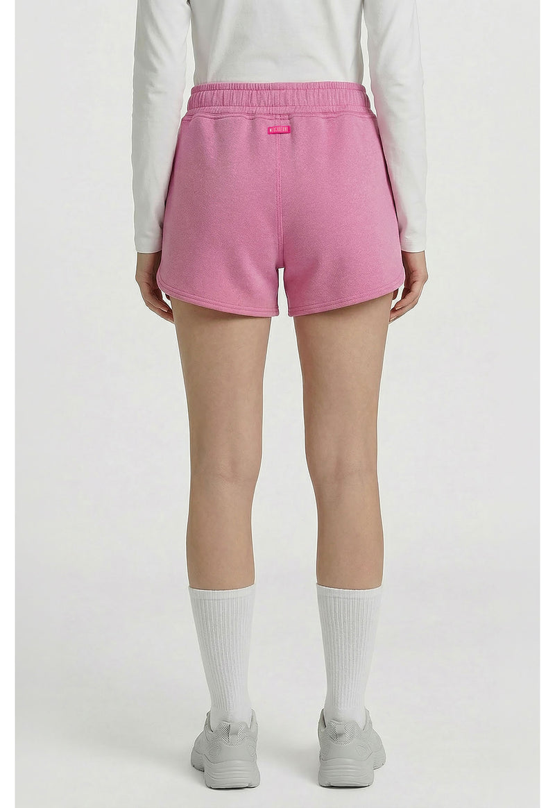 Pink Power Heather - Drawstring Short (Back)