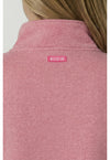 Pink Power Heather - Half Zip Pullover (View 4)
