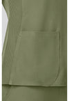 Olive - Four Pocket Round Neck Top (View 3)