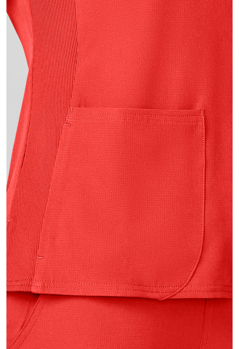 One In A Melon - Four Pocket Round Neck Top (View 3)