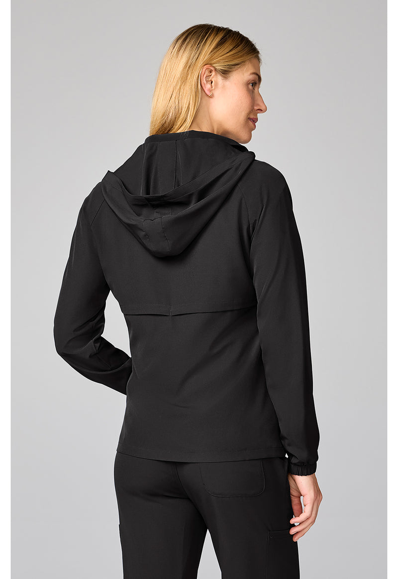 Black - Warm Up Jacket (Back)