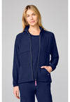 Navy - Warm Up Jacket