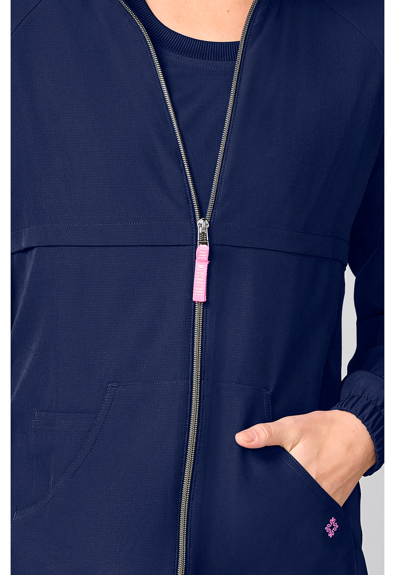 Navy - Warm Up Jacket (View 2)