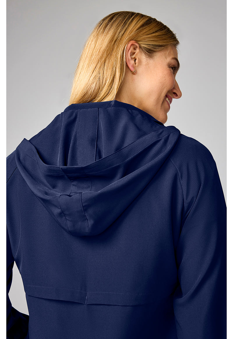 Navy - Warm Up Jacket (View 4)