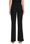 Black - Med Couture Insight Women Scrub Pants - Back View