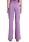 Lilac - Med Couture Insight Women Scrub Pants - Back View
