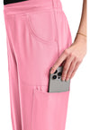 taffy pink - Women's Mid Rise Flare Leg Pant (View 3)