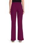 Wine - Med Couture Insight Women Scrub Pants - Back View