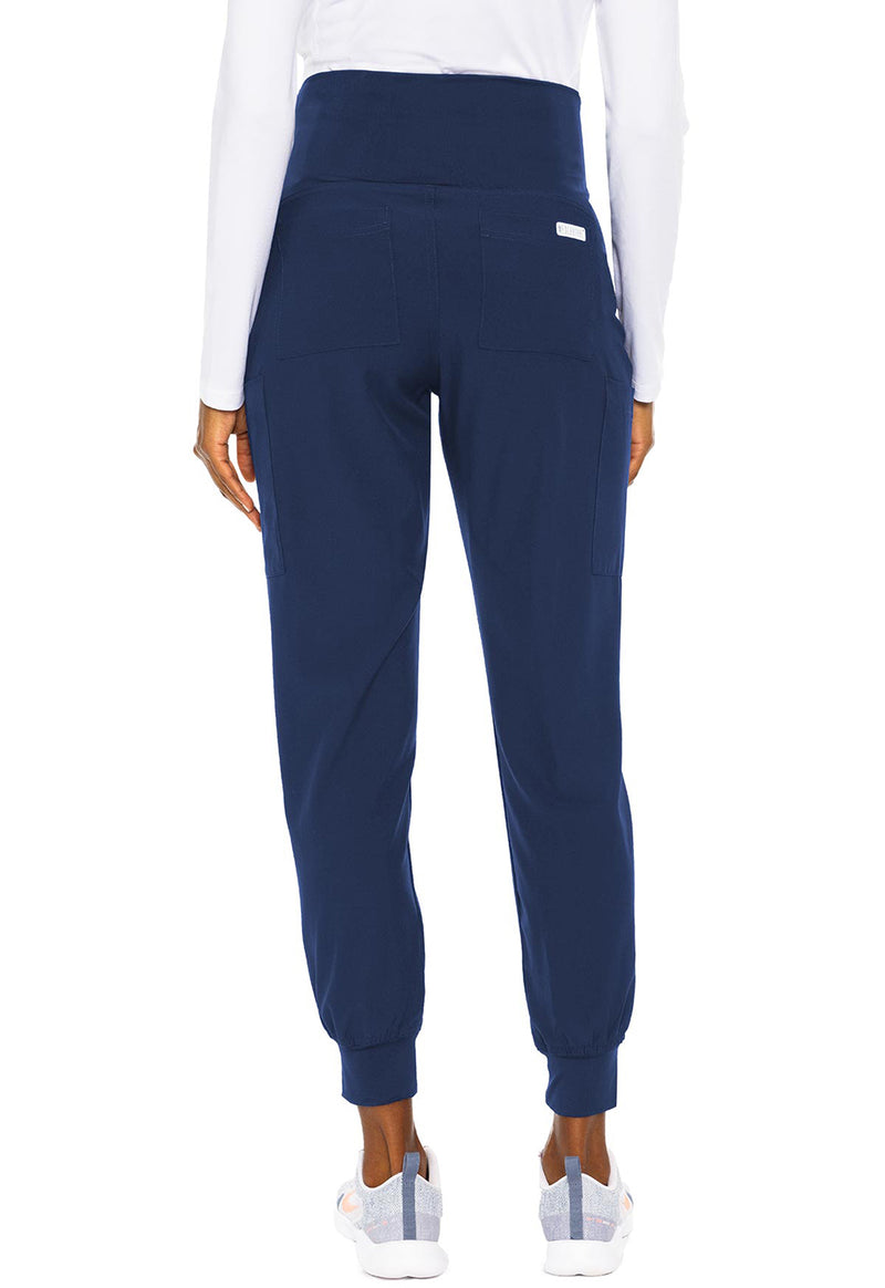 navy - Maternity Jogger (Back)