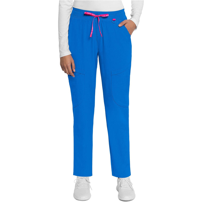 royal - Mid Rise Drawstring Tapered Leg Pant