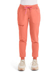 Coral Fusion - Med Couture AMP Women Scrub Pants - Front View
