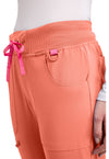 Coral Fusion - Women's Mid Rise Jogger (View 3)