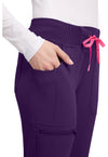 Eggplant - Women's Mid Rise Jogger (View 2)