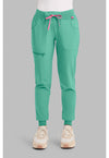Mint Condition - Med Couture AMP Women Scrub Pants - Front View